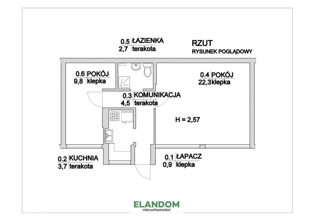 Mieszkanie z dużym ogródkiem/Falenica.