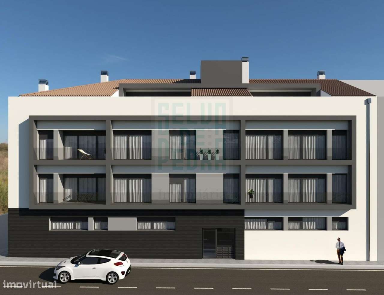 T2 Novo c/ Varanda e 2 lugares de garagem-8