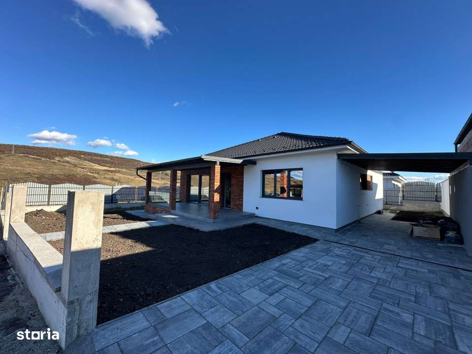 Casa moderna parter, 120 mp utili + terasa amenajata – Popesti, zona - Imagine principală: 5/11