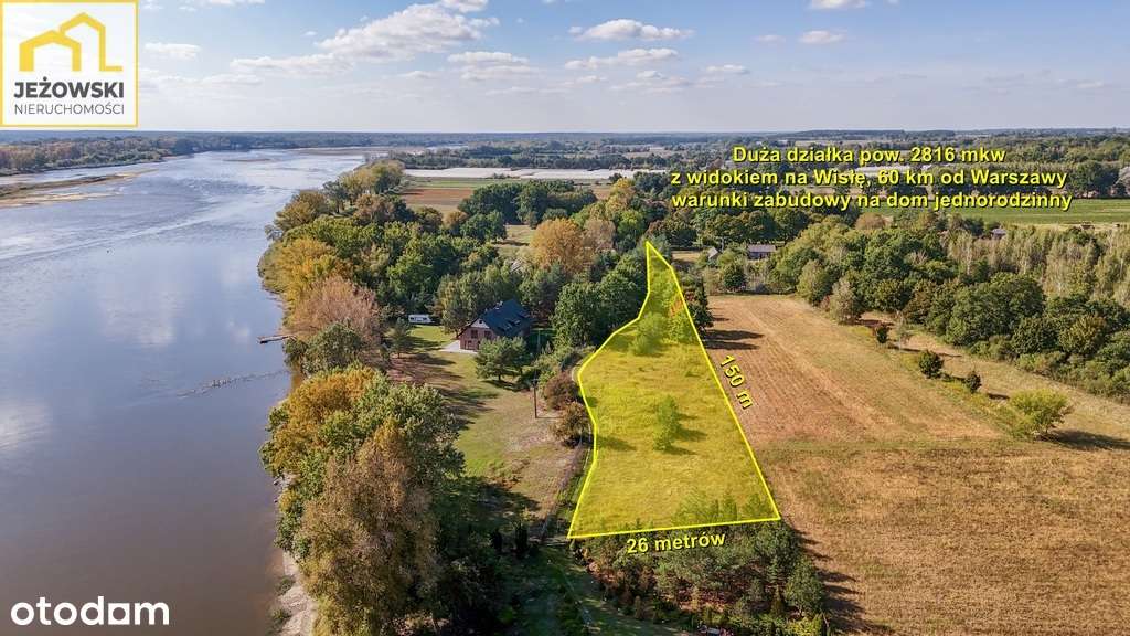 Działka z WZ i widokiem na Wisłę, 2816mkw, Miączyn - Pełny obrazek: 5/13