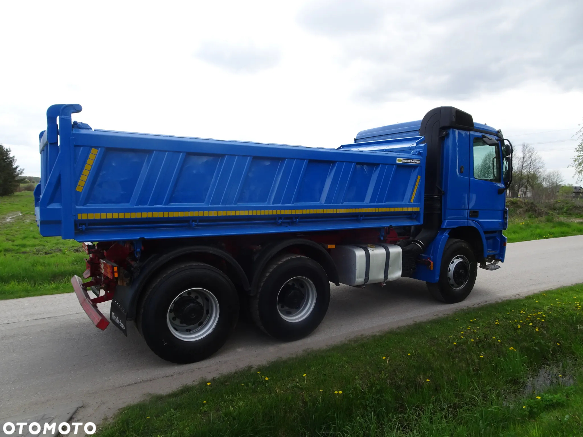 Mercedes-Benz Actros 6x4 2644 Hydroburta Burtmatic wywrotka Meiller kiper trzystronny z Niemiec - 8