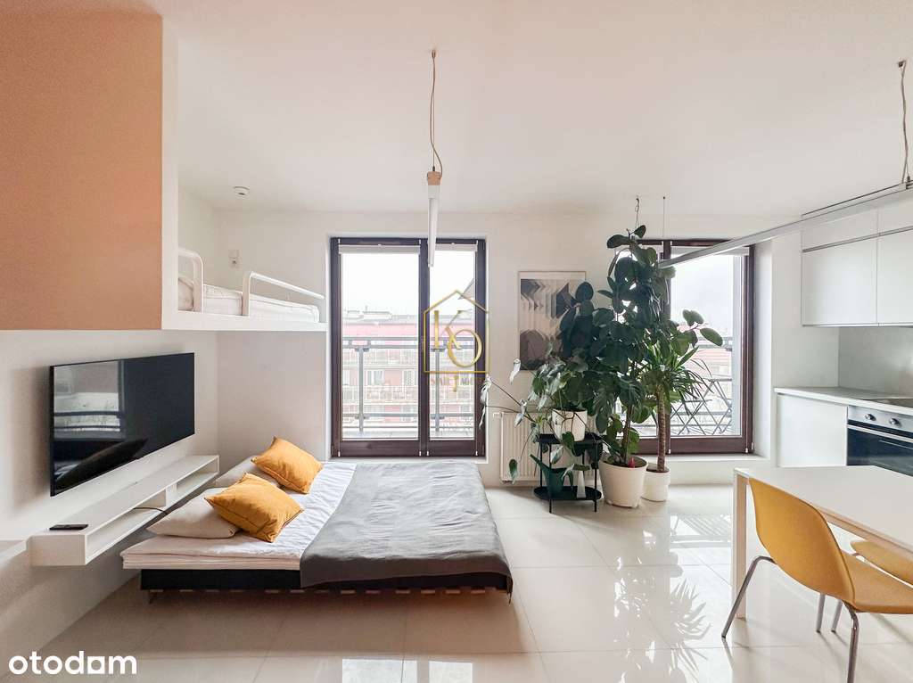 KAWALERKA TYPU STUDIO Z TARASEM | CENTRUM WROCŁAWI-1