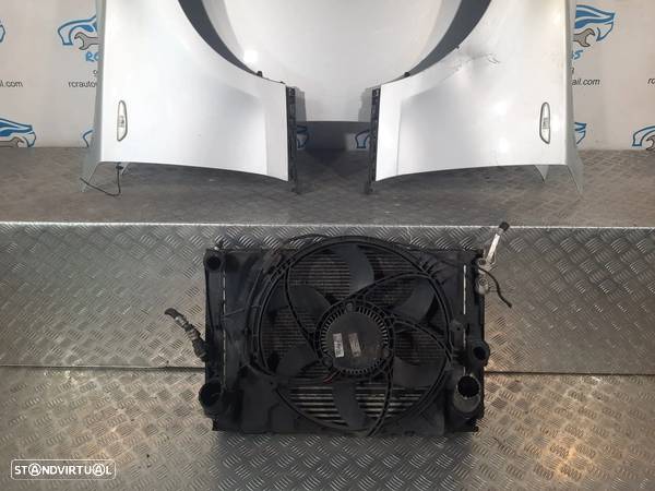 FRENTE COMPLETA BMW SERIE 1 E81 LCI CAPOT PARACHOQUES SENSORES GUARDA-LAMAS OTICAS XENON RADIADOR VENTILADOR FRENTE FIBRA REFORÇO - 9