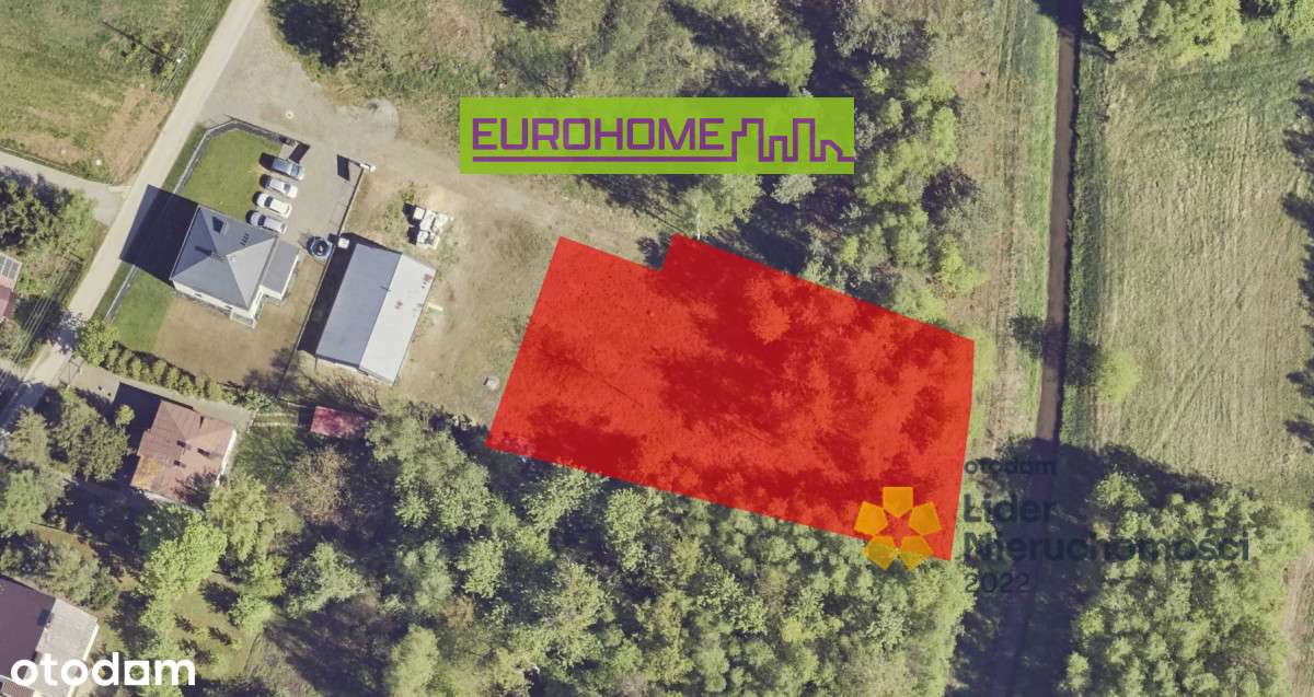 Działka budowlana 15,55 ar |Trześń |-2