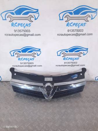 GRELHA GRELHAS PARACHOQUES OPEL ASTRA H A04 13241970 FRENTE FRONTAL PARA-CHOQUES PARA CHOQUES - 5