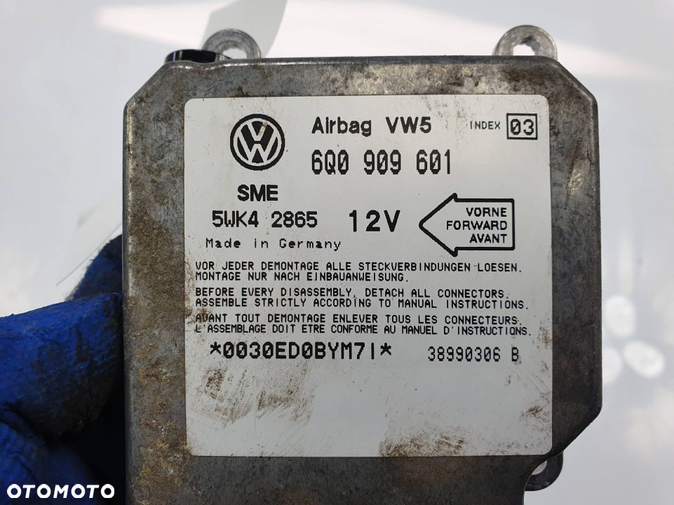 MODUŁ VOLKSWAGEN LUPO 6Q0909601 - 2