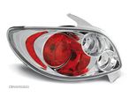 Set stopuri tuning lampa Peugeot 206 Hatchback 01.1998-04.2009 Dreapta+stanga, transparent-silver - 1