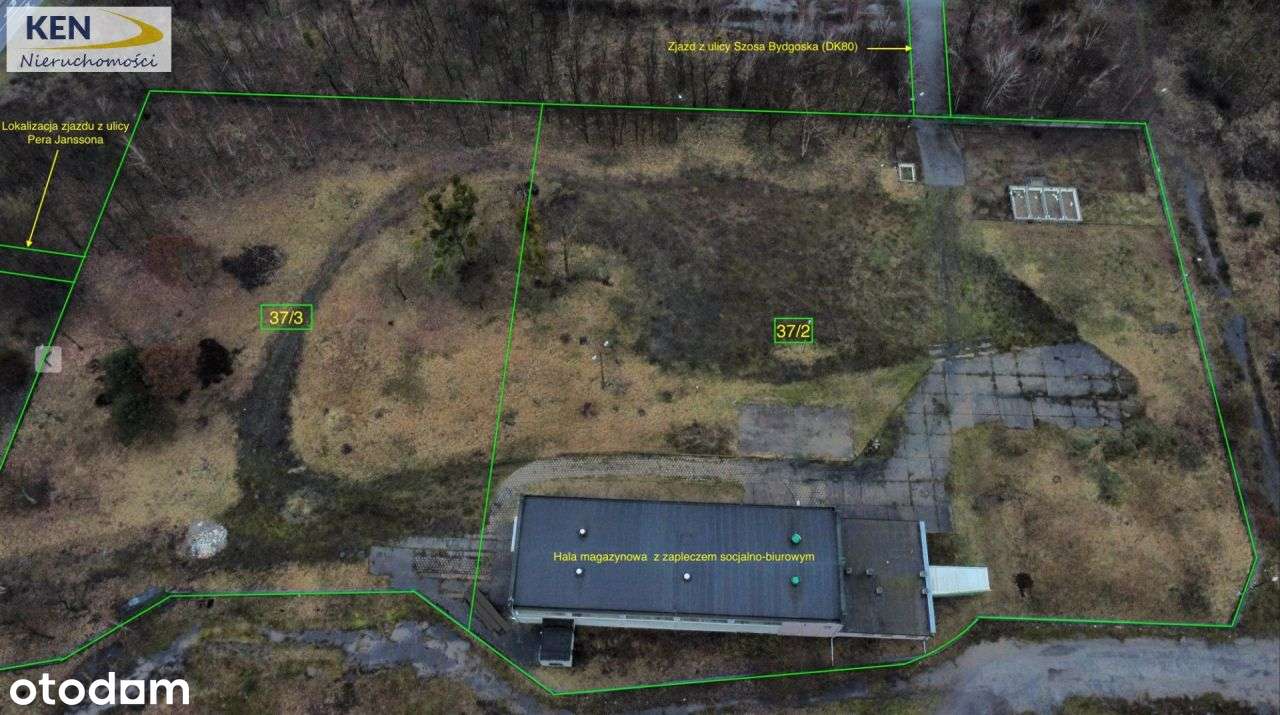 Działka inwestycyjna z halą - Pełny obrazek: 2/12