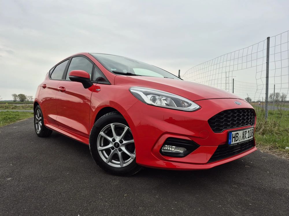 Ford Fiesta Mk8 1.0 EcoBoost S&S ST-LINE Red 2018