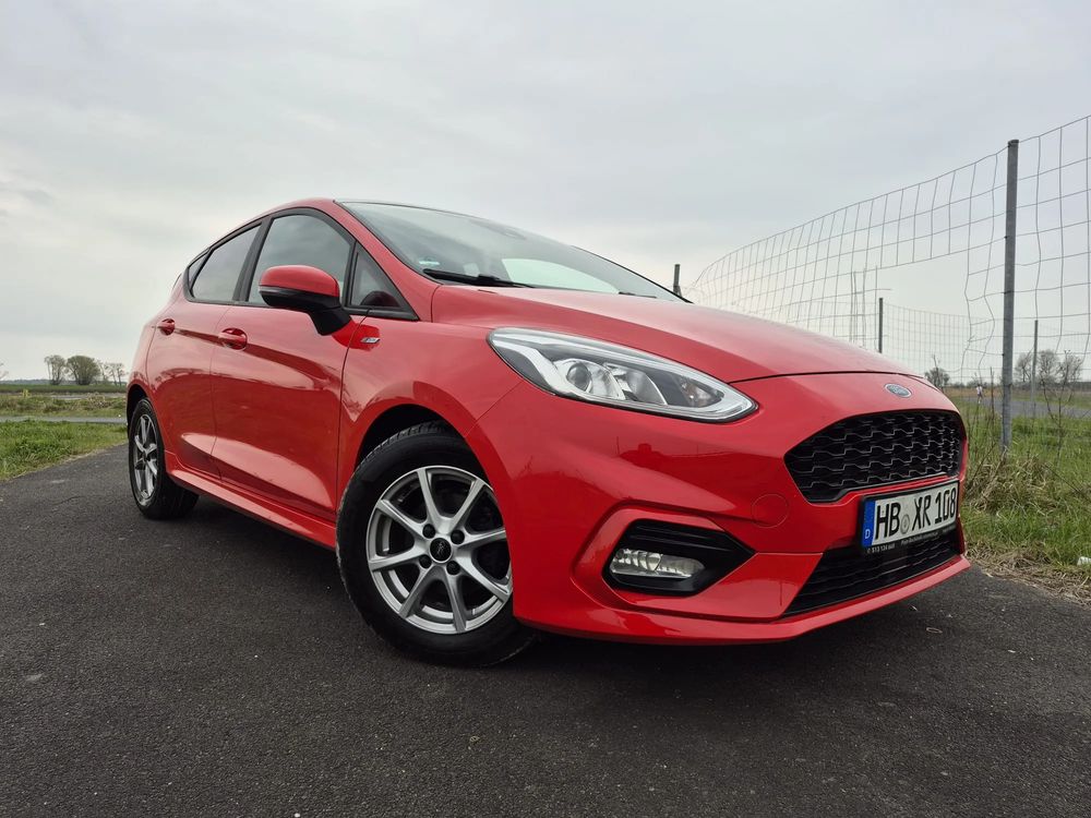 Ford Fiesta Mk8 1.0 EcoBoost S&S ST-LINE Red 2018