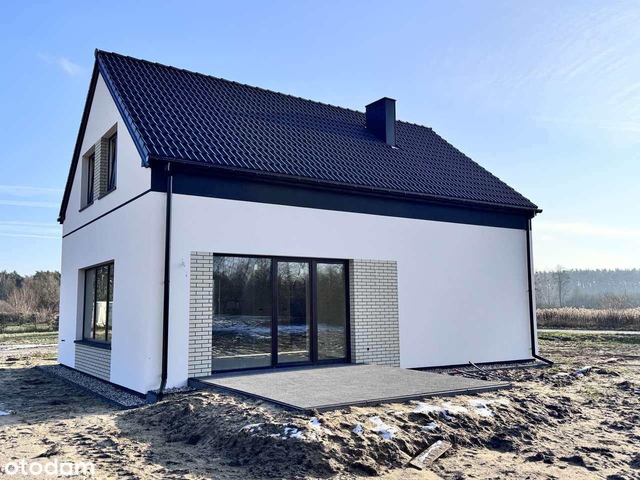 Zamieszkaj tam, gdzie słychać tylko naturę , dom 125 m² w Skrzeszewie-7