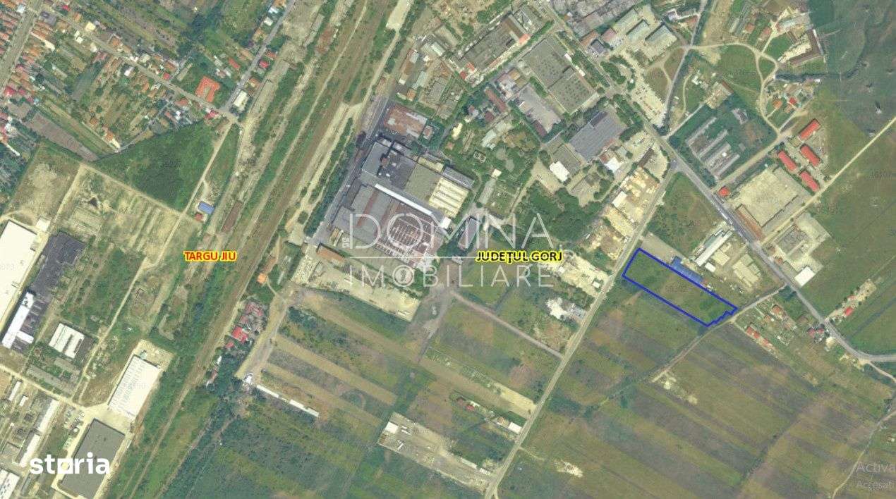 Inchiriere teren intravilan situat in Targu Jiu - strada Narciselor - Imagine principală: 2/4