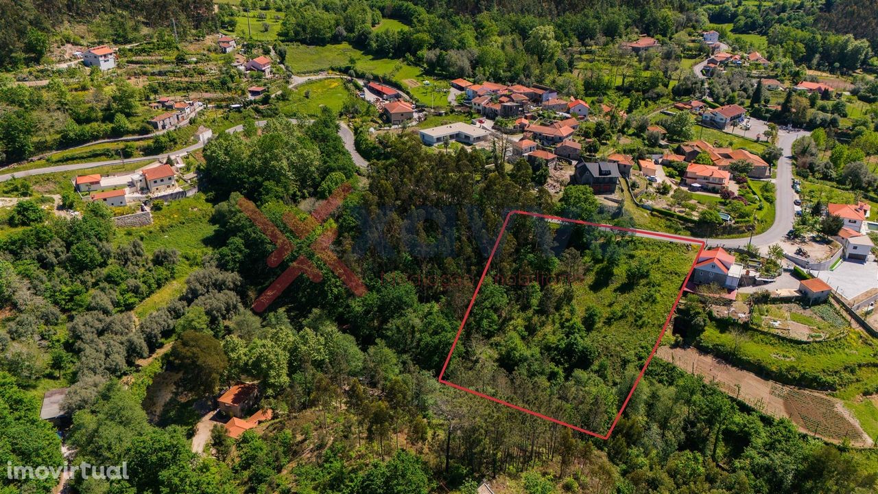 Terreno c/ 4.000m2 - Rossas, Vieira do Minho