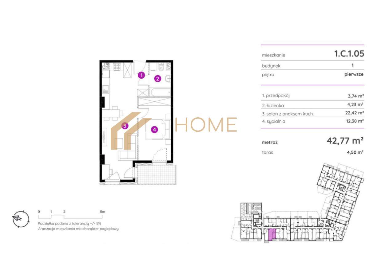 Mieszkanie w centrum miasta | bez Pcc i prowizji!! - Pełny obrazek: 2/5