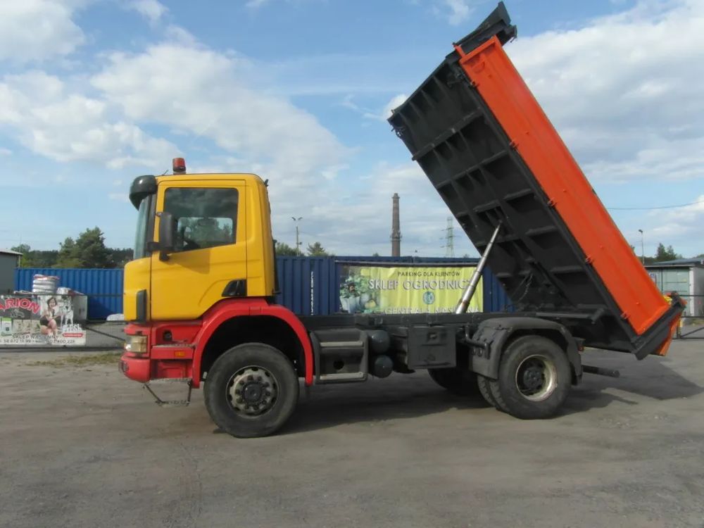 Scania  wywrotka 4x4 2004