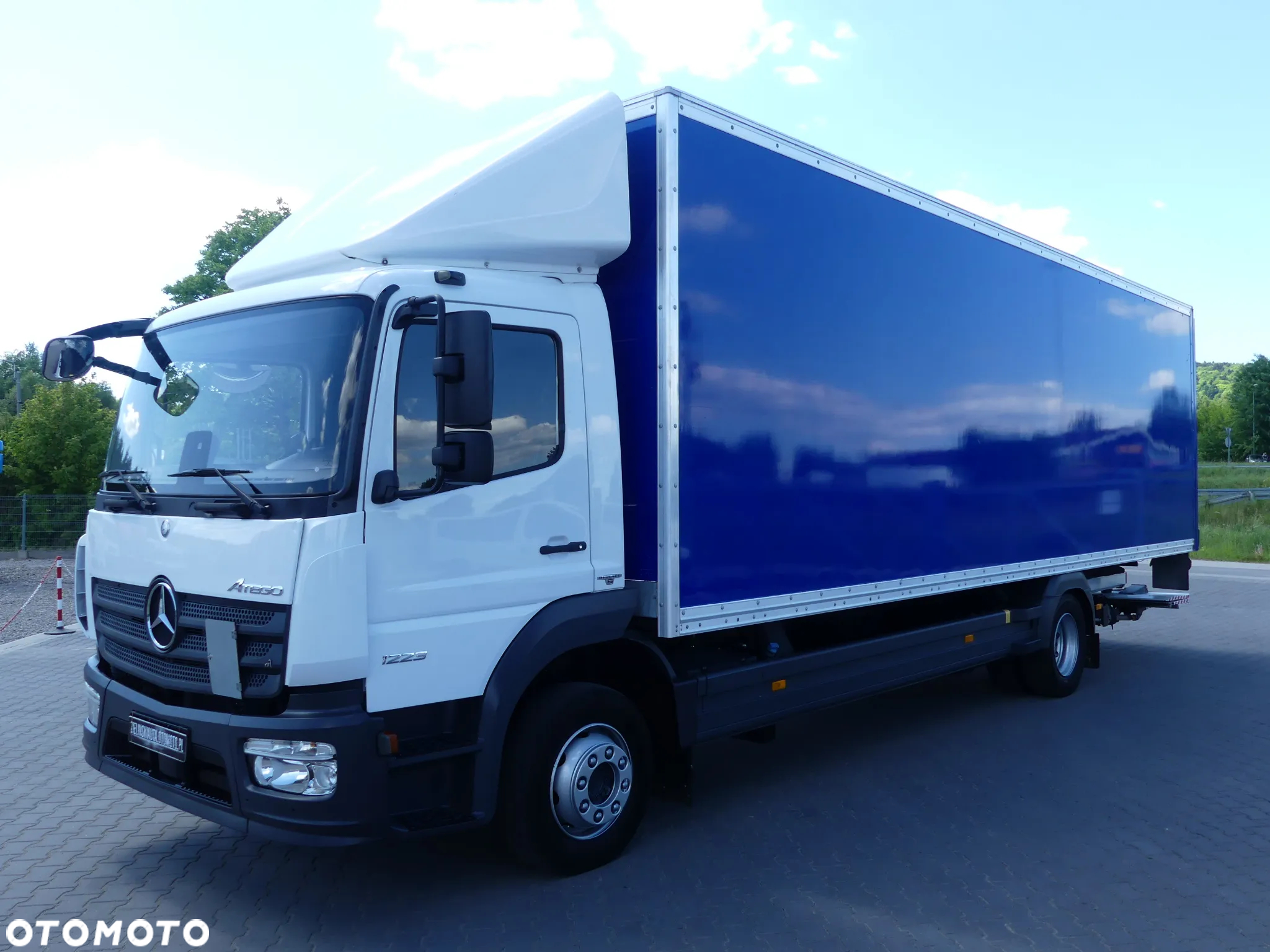 Mercedes-Benz ATEGO 1223 / KONTENER + WINDA / EURO 6 / - 3