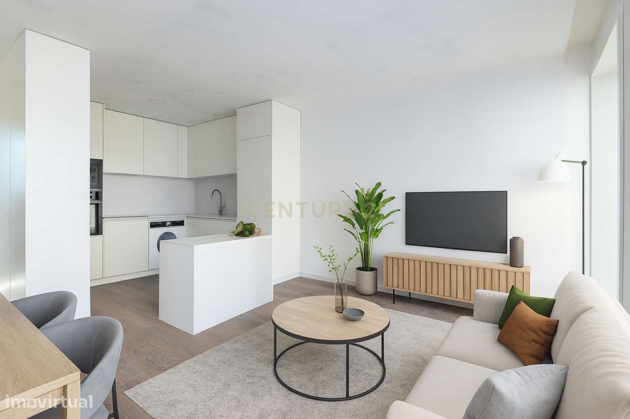 Apartamento T1 em Matosinhos Sul com Lugar de Garagem - Grande imagem: 2/16