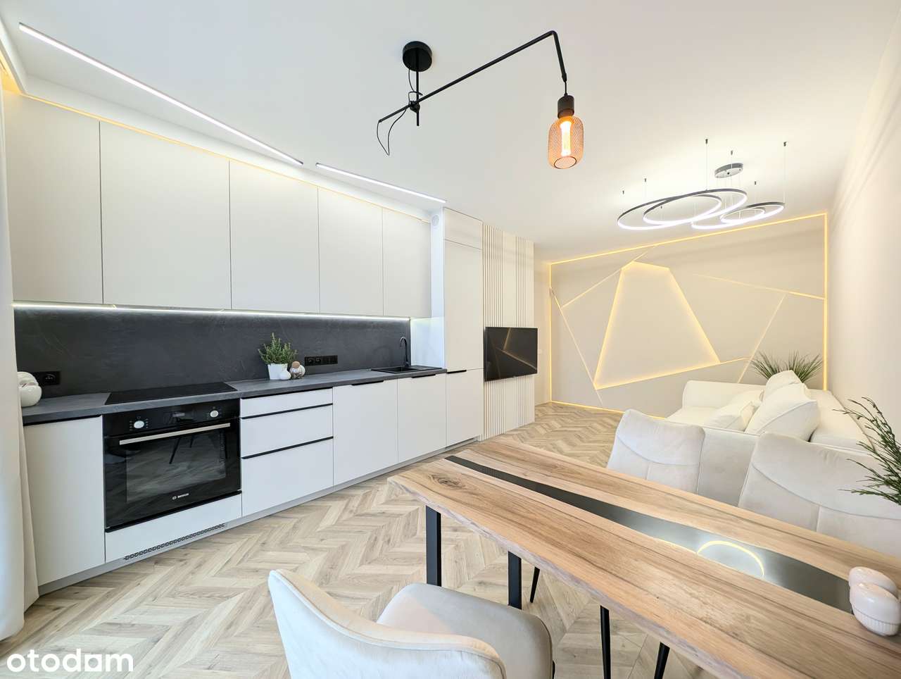 Nowe stylowe 3 pokoje + MP + komórka + 5 szaf, 0% PCC - Pełny obrazek: 3/20