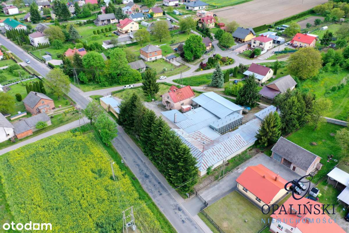 Dom | budynki usługowo produkcyjne | działka 36ar-11