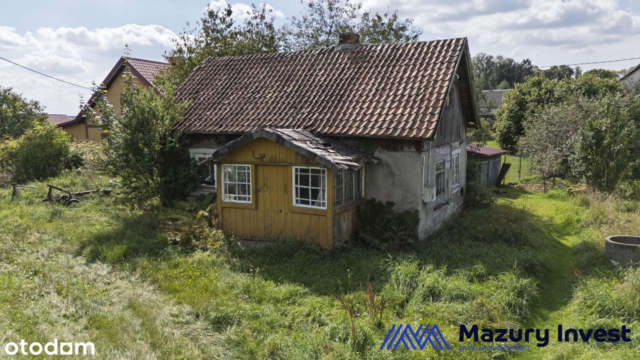 Dom na sprzedaż, 3 pokoje, 63 m², Jedwabno