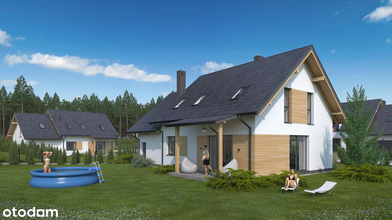 Nowe domy wolnostojące na Osiedlu Parkowym-5