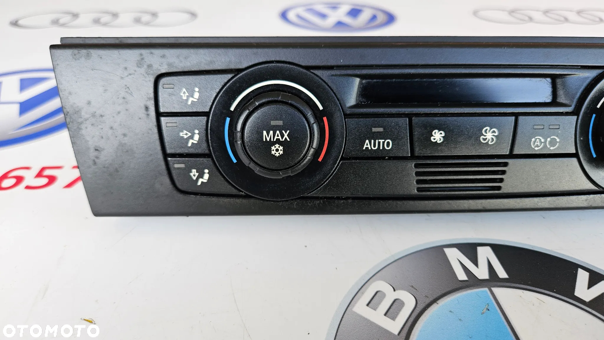 BMW 3 E90 Panel klimatyzacji Sterowanie nawiewem panel klimy AC Panel obsługi automatycznej klimatyzacji  6965376 - 3