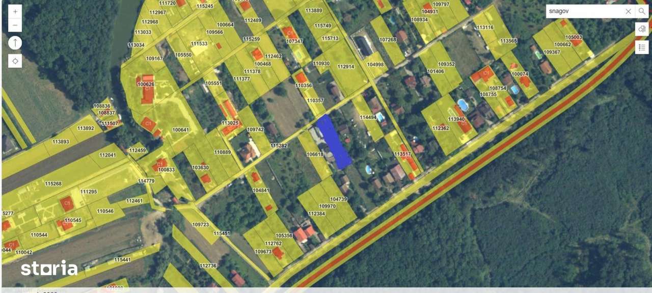 Teren de vanzare ASTORIA Snagov str. Nucului - Imagine principală: 2/5