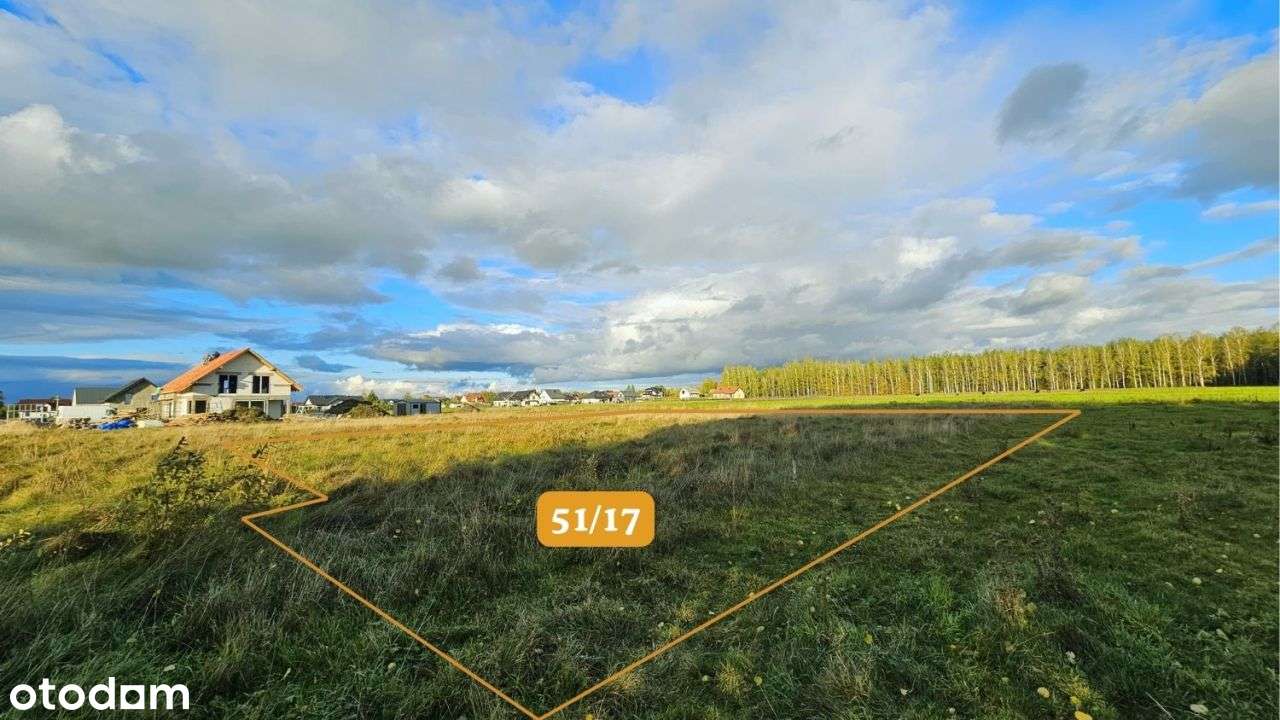 Duża działka z warunkami zabudowy Babrosty Mazury