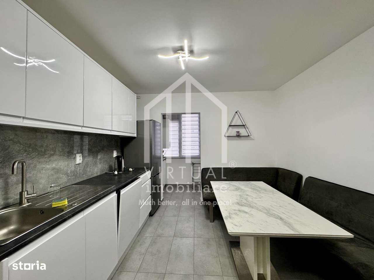 Apartament cu 2 camere, 55mp utili + balcon, etaj 2/4, Vasile Aaron - Imagine principală: 5/13