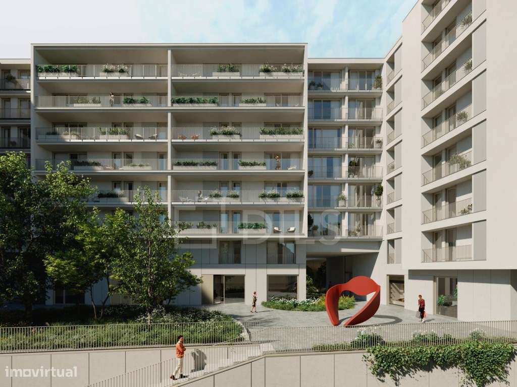 Apartamento T3, com varanda, no novo empreendimento no campo Grande - Grande imagem: 2/76