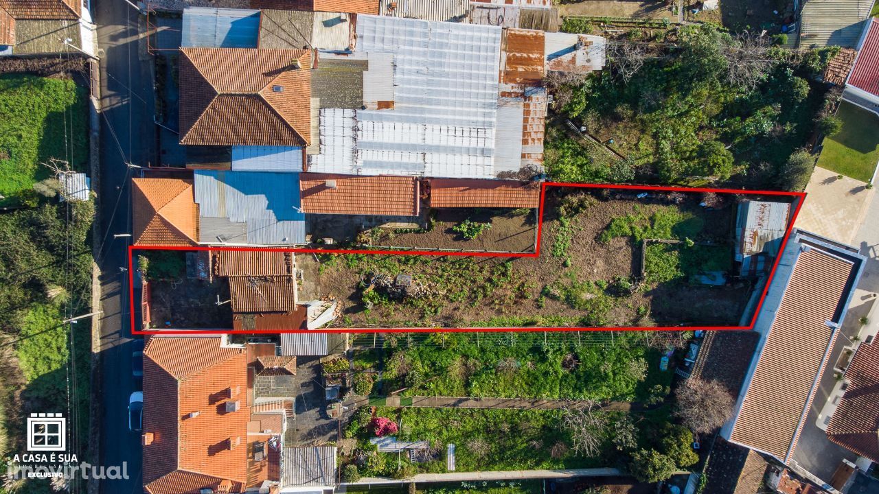 Terreno com viabilidade de construção em Rio Meão