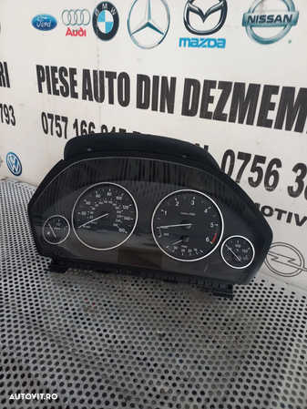 Ceasuri Bord Bmw F30 F31 Volan Dreapta Cod 9232893 2.0 Diesel N47 Manual - Dezmembrari Arad - 2