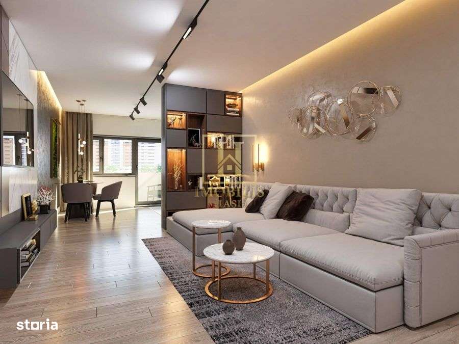 PRET PROMOTIONAL! Ap. 2 camere, 64 mp Copou 109.000euro cu TVA-2