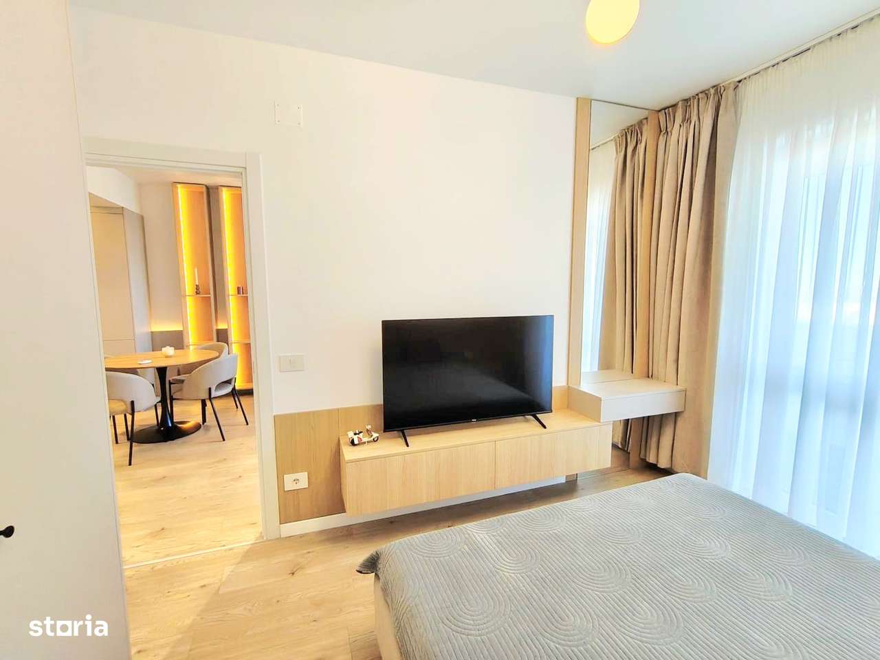 Dau în chirie apartament nou 2 camere-cartier Prima Arena - Imagine principală: 5/8