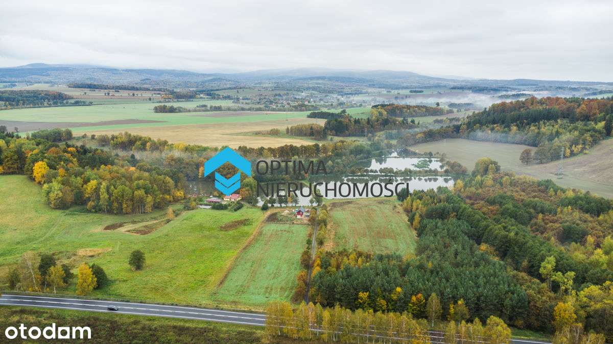 Atrakcyjne działki budowlane nad stawami w-5