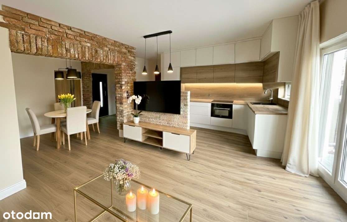 Słoneczne mieszkanie z ogródkiem i miejscem postojowym