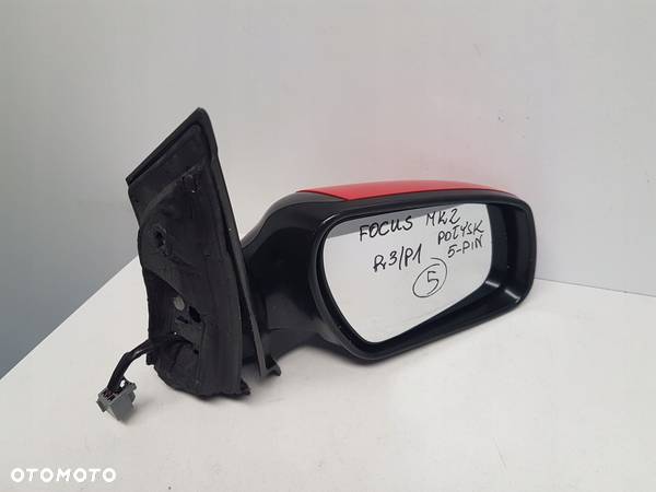 FORD FOCUS MK2 LUSTERKO PRAWE 5PIN EUROPA - 3