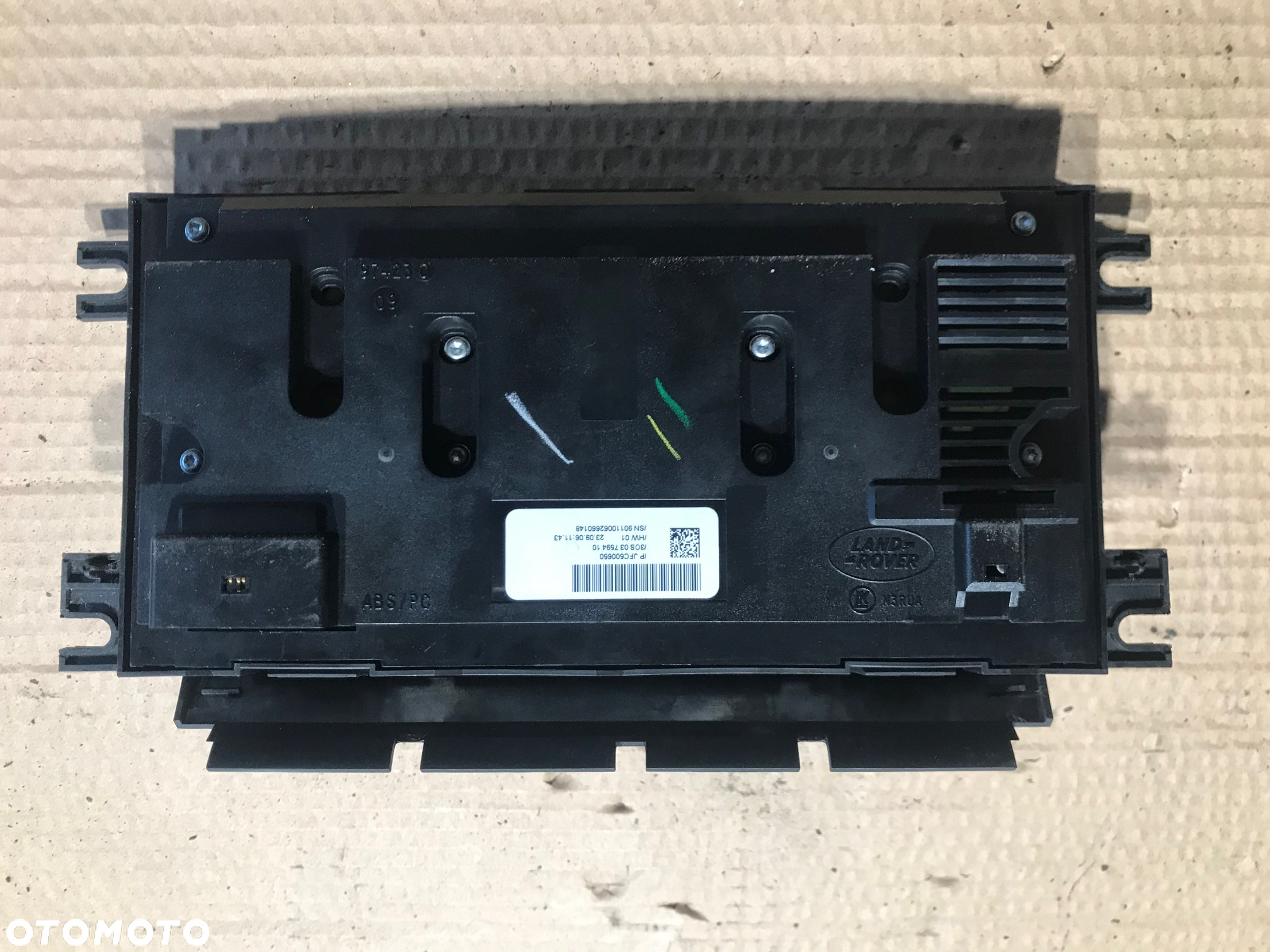 Panel podgrzewanie foteli tylnych JFC500650 RANGE ROVER L322 LM LIFT 2006-2009 - 2