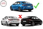 Difuzor Bara Spate cu Evacuare Dubla Negru Lucios BMW 2 Series F44 Gran Coupé (20- livrare gratuita - 11