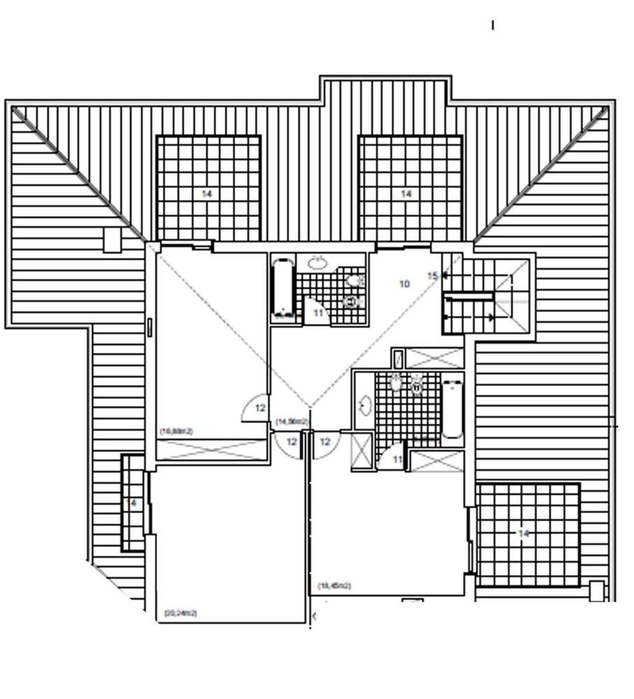 T4 DUPLEX COBERTURA,196 m², 4 Varandas/Solários, Garagem em Arcozelo-32