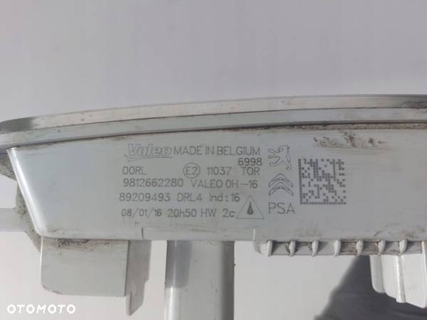 CITROEN C3 HALOGEN LED DRL 9812662280 ORYGINAŁ - 3