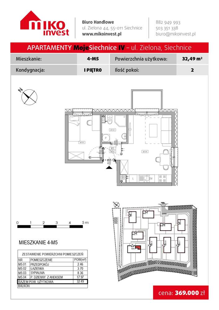 Apartment in Siechnice - View 2