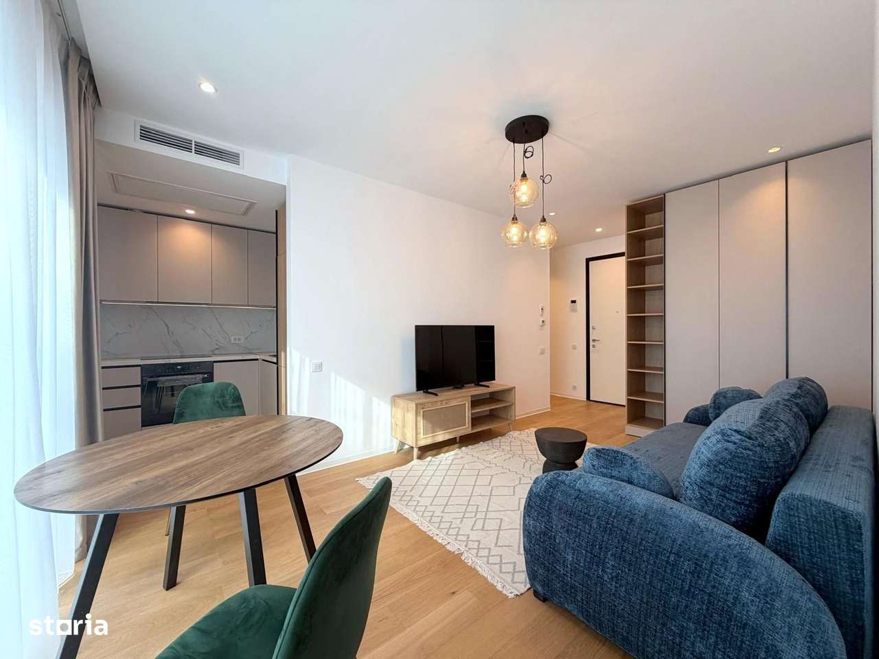 Studio dublu One Lake Club mobilat si utilat