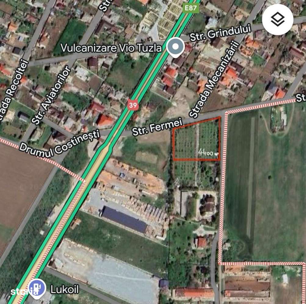 Teren Tuzla intravilan strada Fermei 1000m - Imagine principală: 2/2