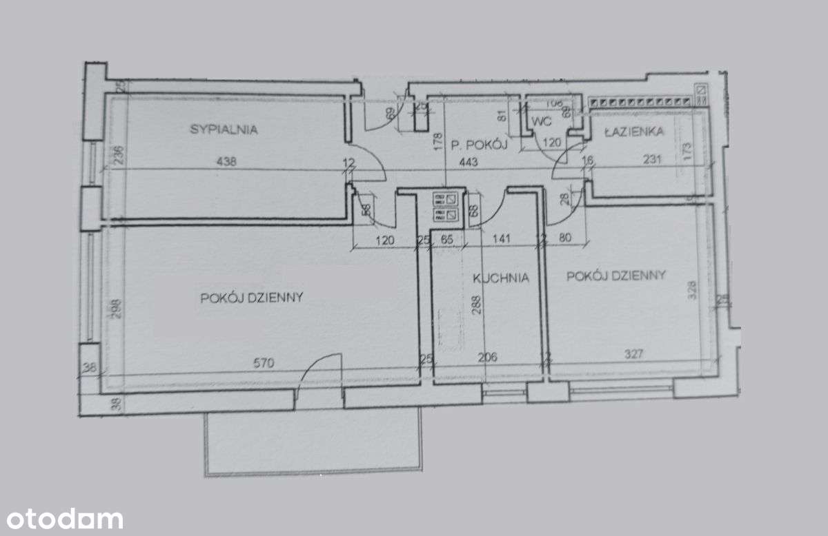 3 pok., 57 m² / Balkon / Piwnica /Krowodrza Górka - More