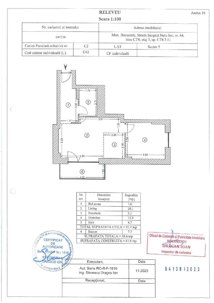 VANZARE APARTAMENT 2 CAMERE - ONE COTROCENI PARK-13