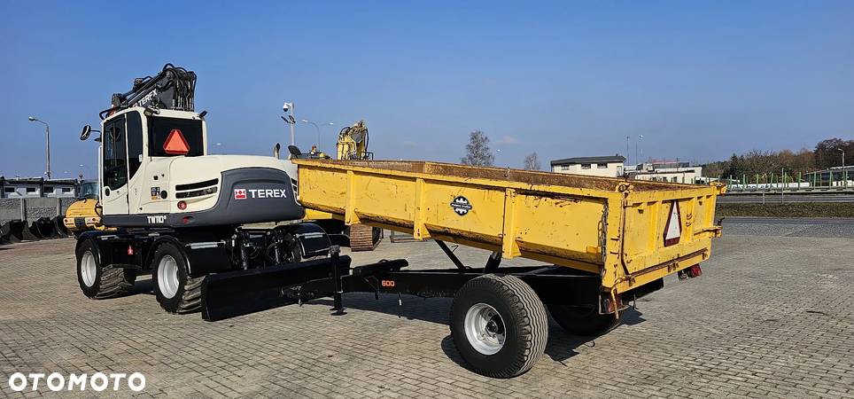 Terex TEREX / SCHAEFF/ YANMAR TW110_ głowica Engcon / Rototilt + szczypce _przyczepa_centralne smarowanie_koła skrętne - 3