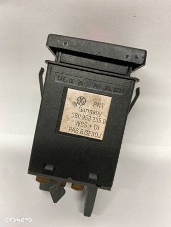 Przełącznik systemu ostrzegawczego Volkswagen OE 3B0 953 235 B - 3