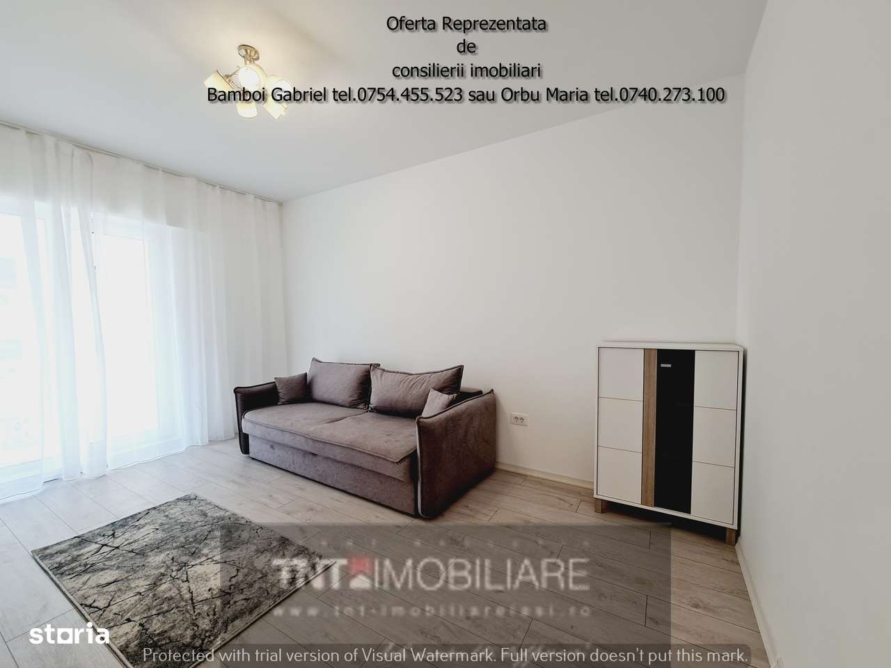 Apartament 2 camere decomandate bloc nou Prima Chirie zona Pacurari - Imagine principală: 2/13