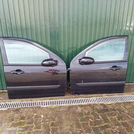 Portas completas ford focus sw ano 2001 cor preto - 1